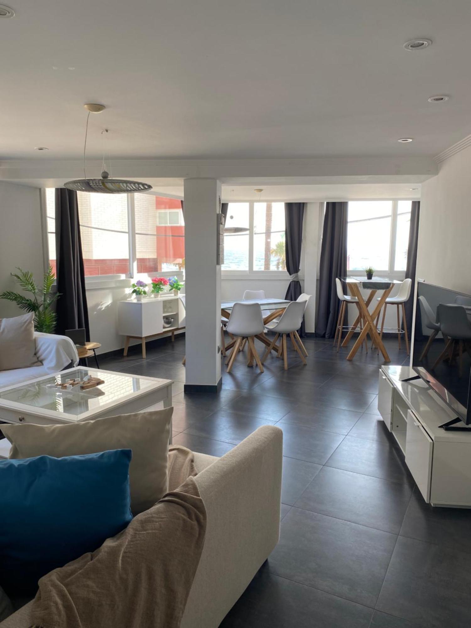 Apartamento Torre Yago Primera Linea Playa Benidorm Con Wi-Fi & Ac Chambre photo