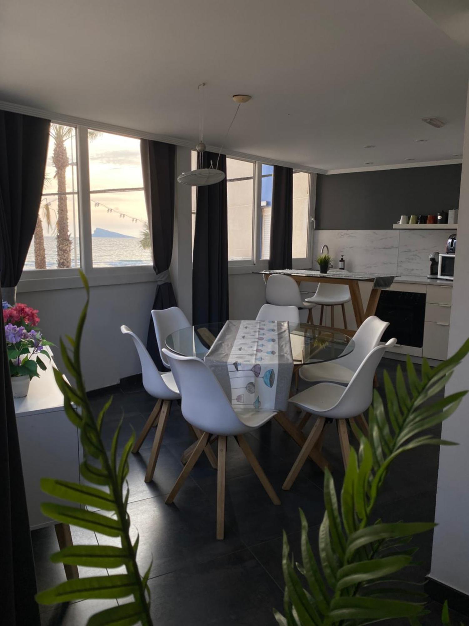 Apartamento Torre Yago Primera Linea Playa Benidorm Con Wi-Fi & Ac Chambre photo