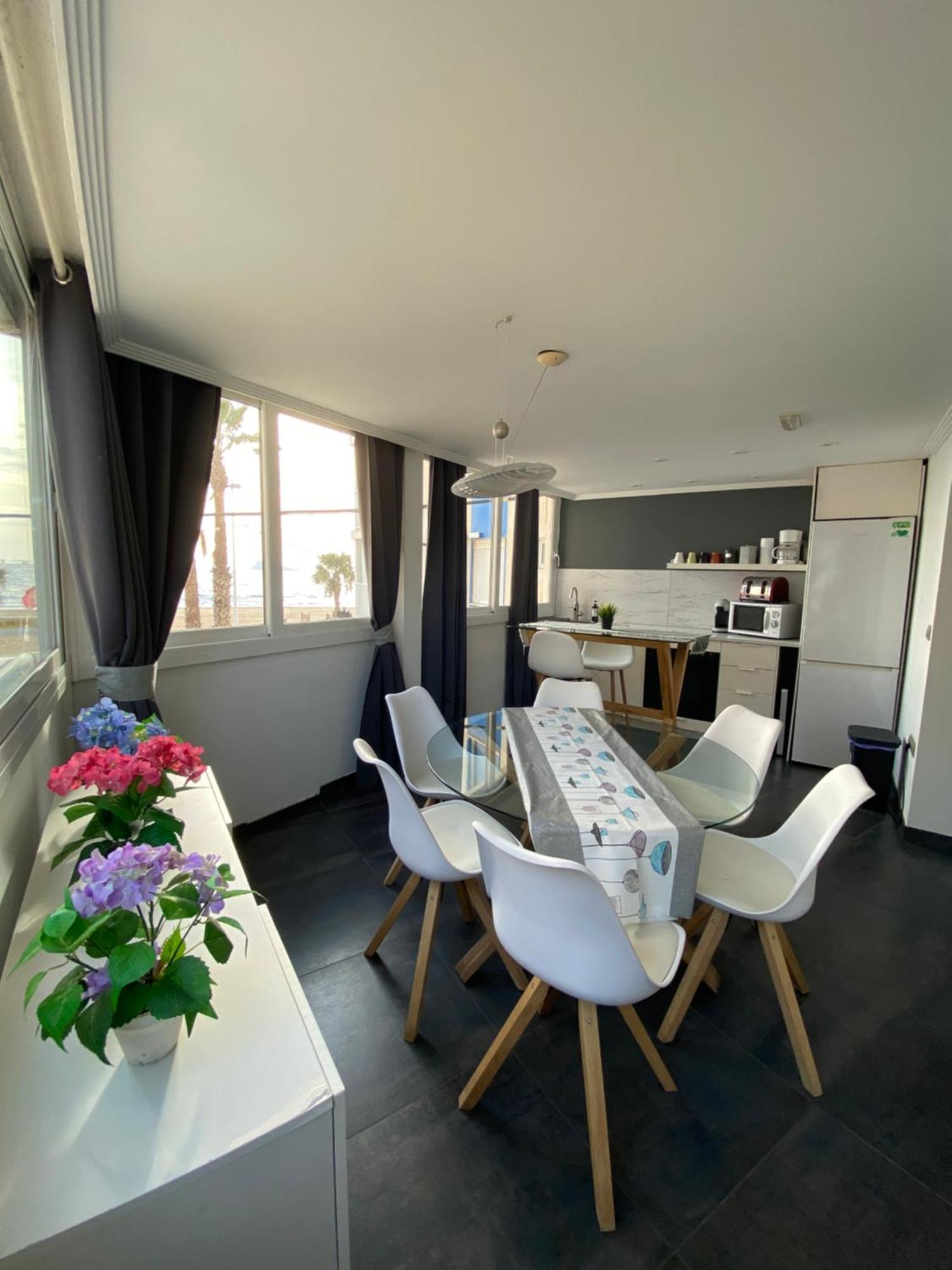 Apartamento Torre Yago Primera Linea Playa Benidorm Con Wi-Fi & Ac Chambre photo